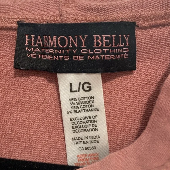 Breast feeding zipper hoodie - Picture 4 of 4